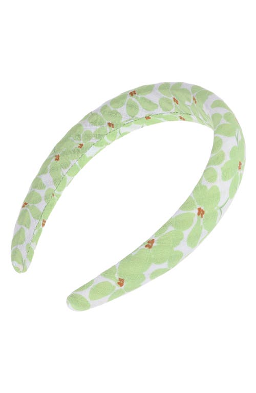 L. Erickson Daisy Chain Headband in Green at Nordstrom