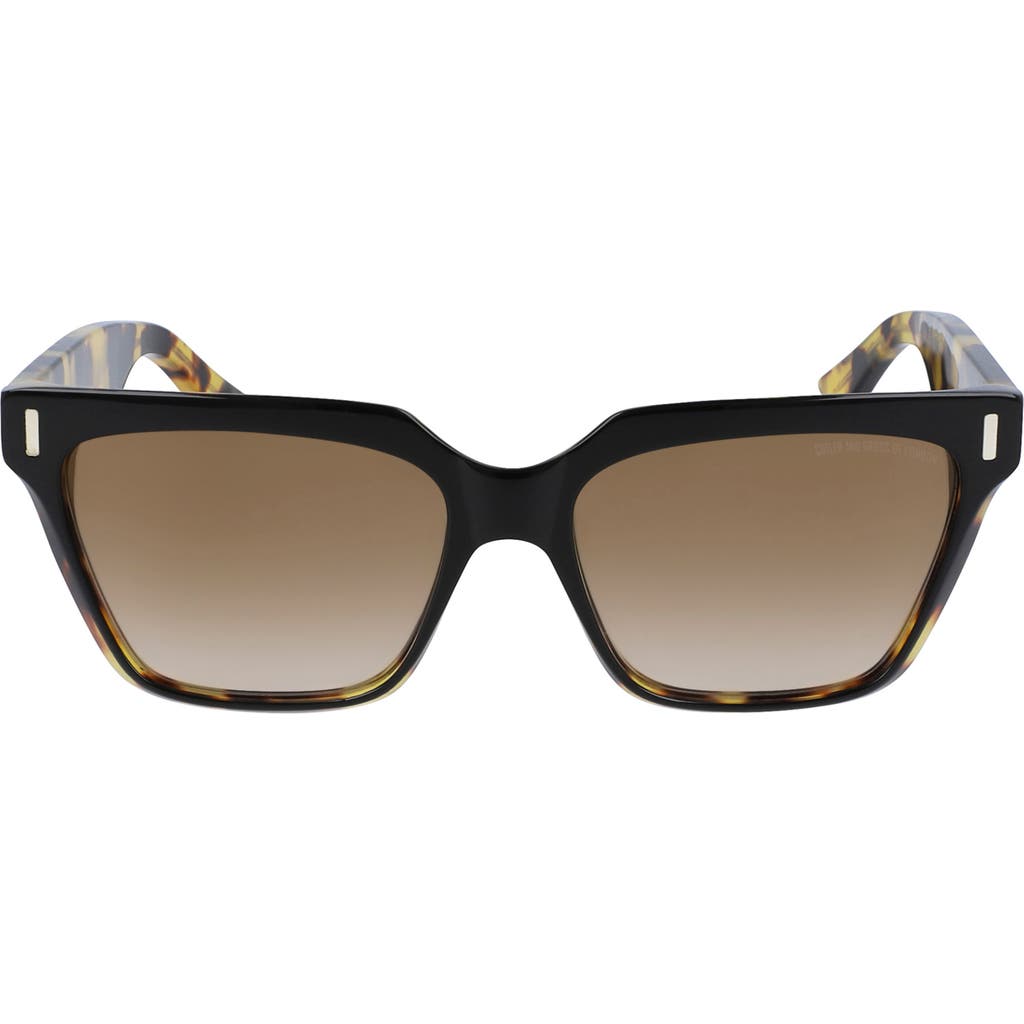 Cutler And Gross 57mm Square Sunglasses In Brown