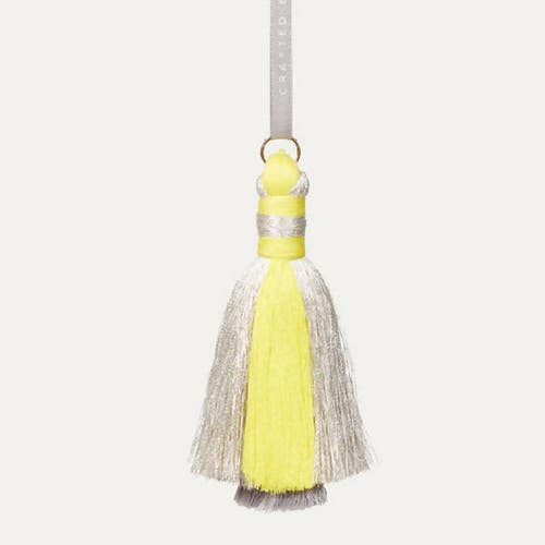 Made51 Dancing Tassel Ornament In Yellow