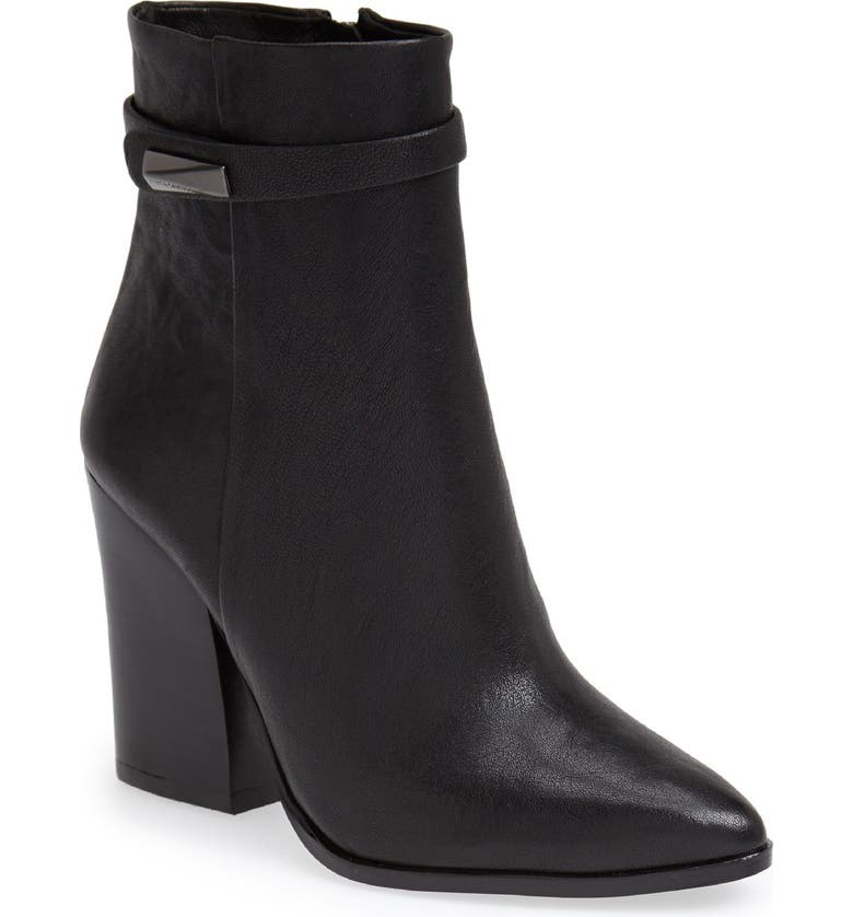 Vince Camuto 'Maia' Leather Pointy Toe Bootie (Women) | Nordstrom