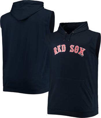PROFILE Men's Navy Boston Red Sox Jersey Muscle Sleeveless