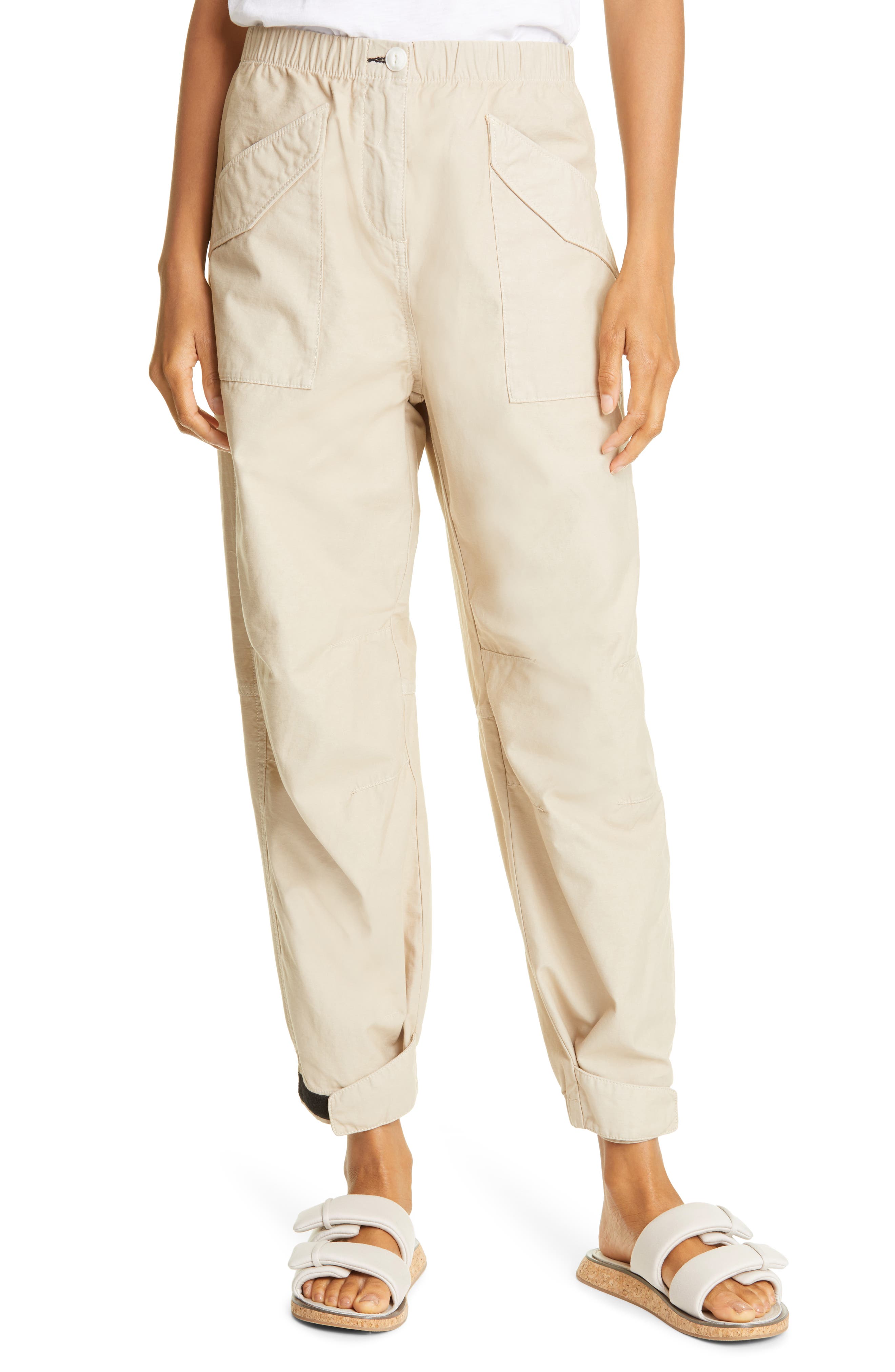 bone cargo pants