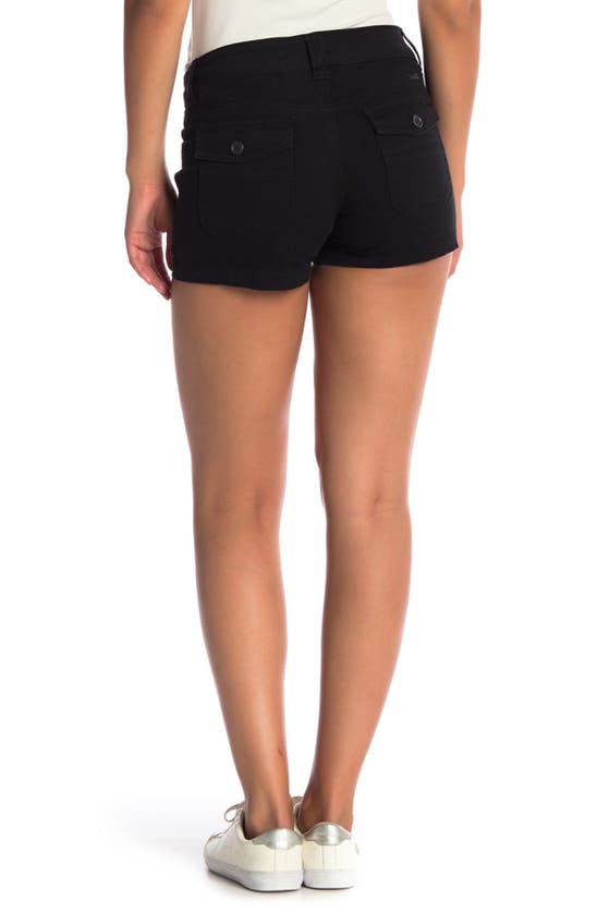 Shop Unionbay Delaney Stretch Twill Shorts In Black