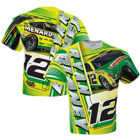 Men's New Era Black/White Ryan Blaney Menards Neo 39THIRTY Flex