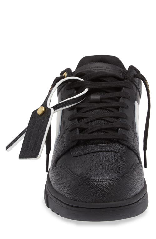 Shop Off-white Out Of Office Low Top Sneaker In Black - White