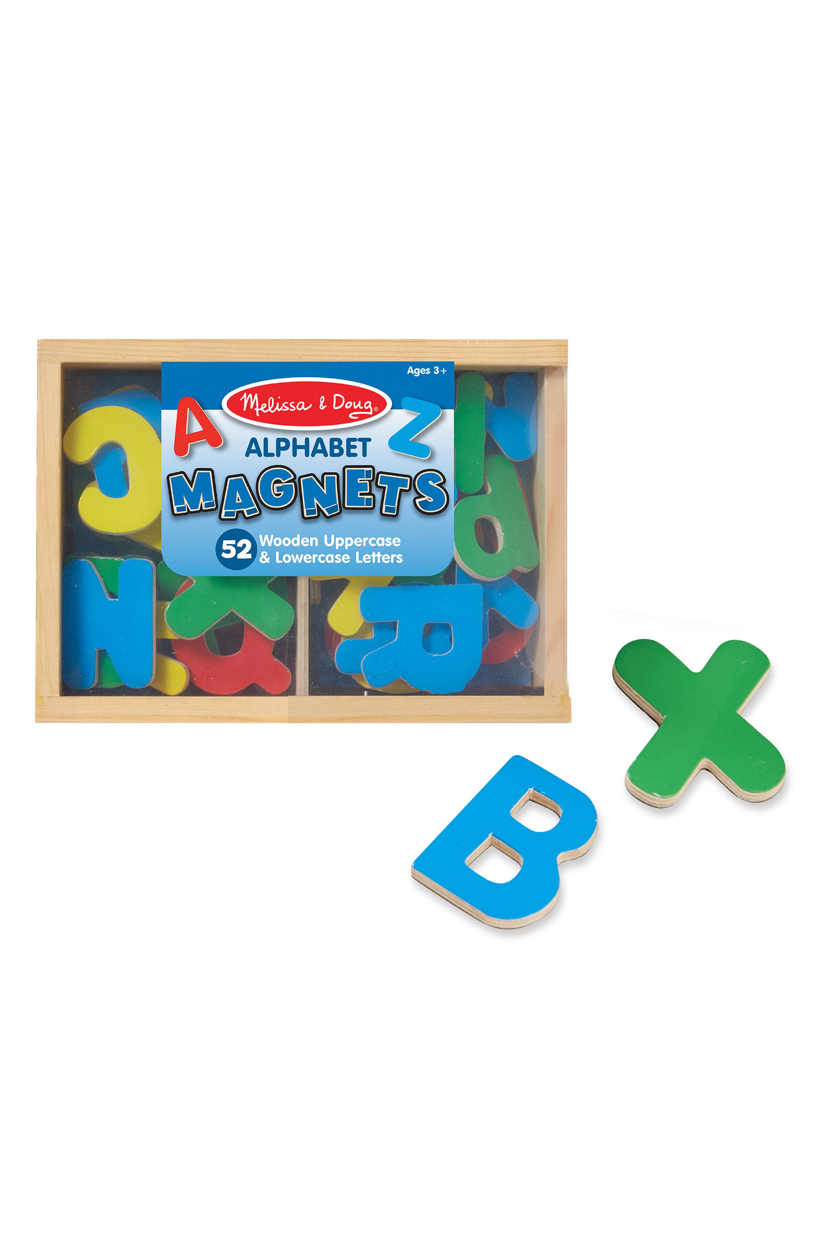 Melissa & Doug Magnetic Wooden Letter Alphabet Magnets 448 for sale online 