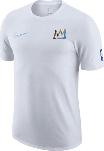 Men's Brooklyn Nets Nike White 2021/22 City Edition Pregame Warmup Shooting  T-Shirt