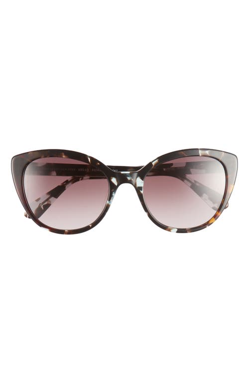 KATE SPADE KATE SPADE NEW YORK AMBERLEES 55MM GRADIENT EAT EYE SUNGLASSES