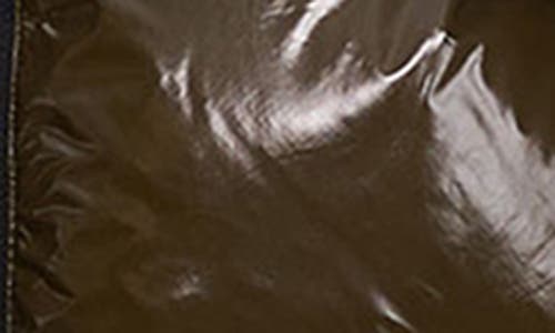 Noize Ledger Hooded Puffer Vest In Olive