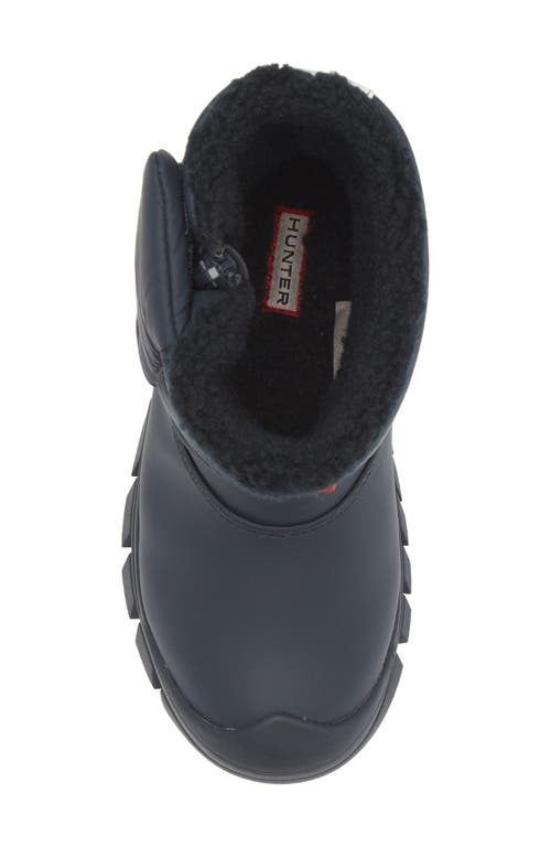 Shop Hunter Intrepid Snow Boot In Stornoway Blue/xray Navy