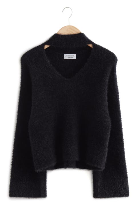 nike black mock turtleneck