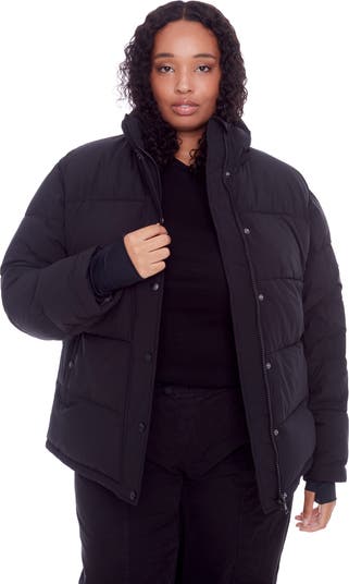 Alpine North FORILLON PLUS SIZE Vegan Down Short Quilted Puffer Jacket Nordstrom