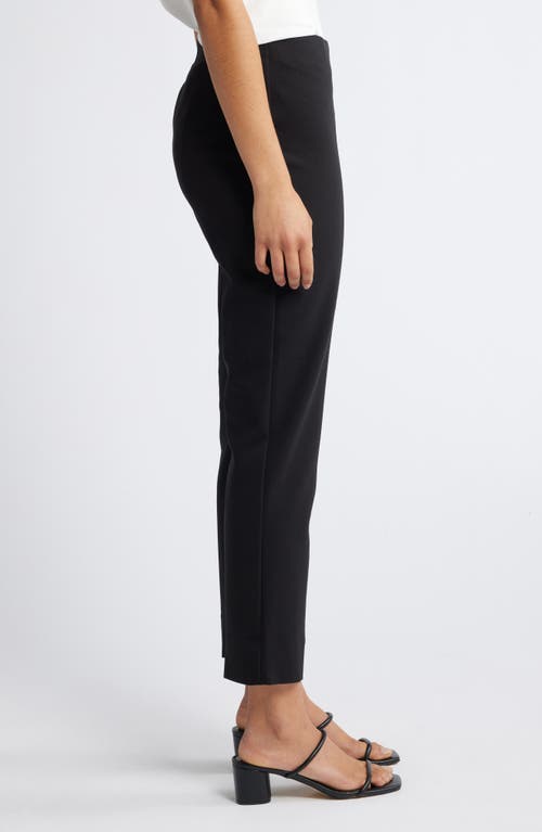 Shop Nic + Zoe Nic+zoe Seasonless Ankle Pants In Black Onyx