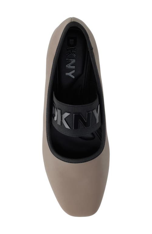 Shop Dkny Dace Mary Jane Ballet Flat In Ash