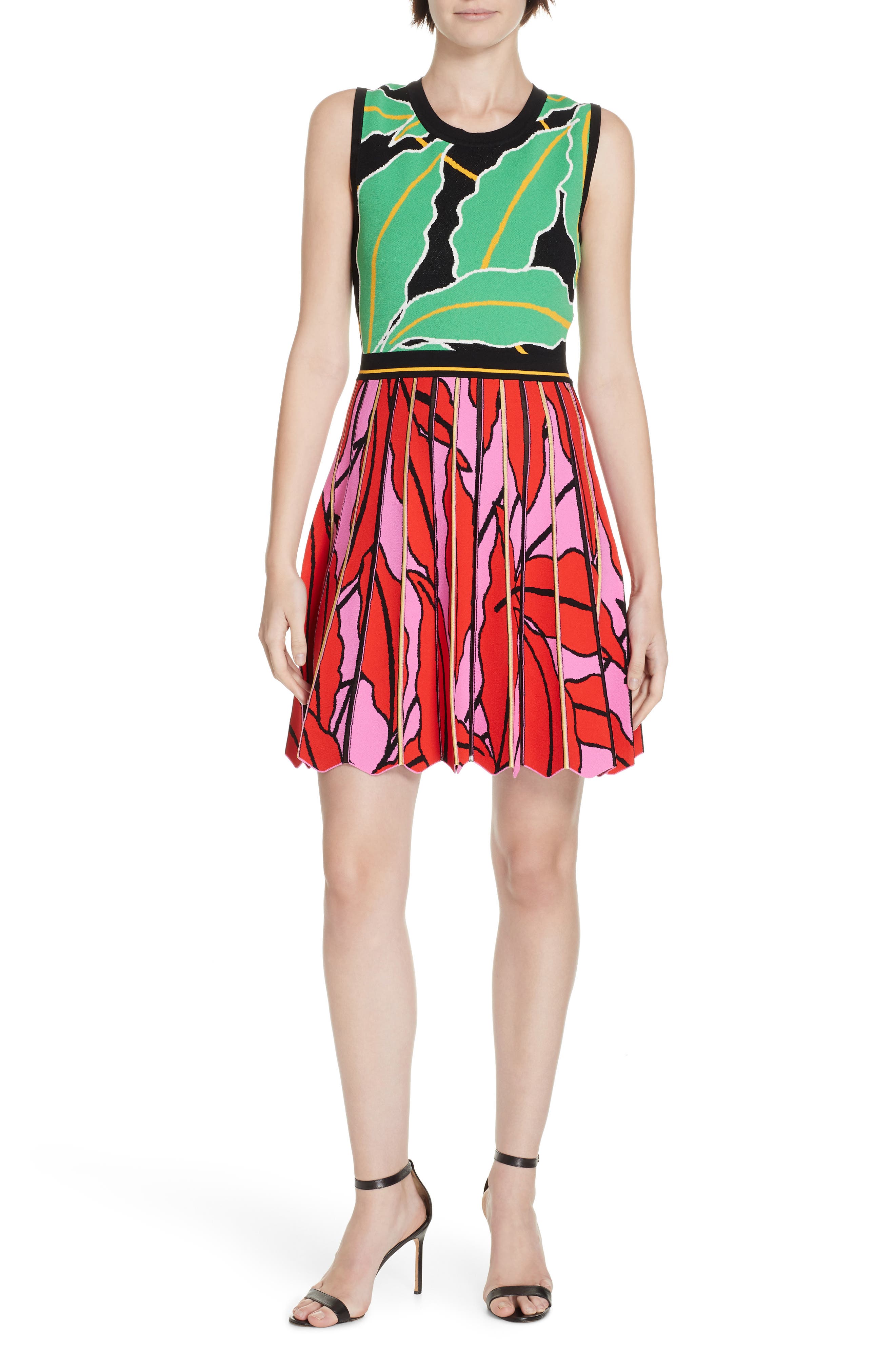 dvf parker dress