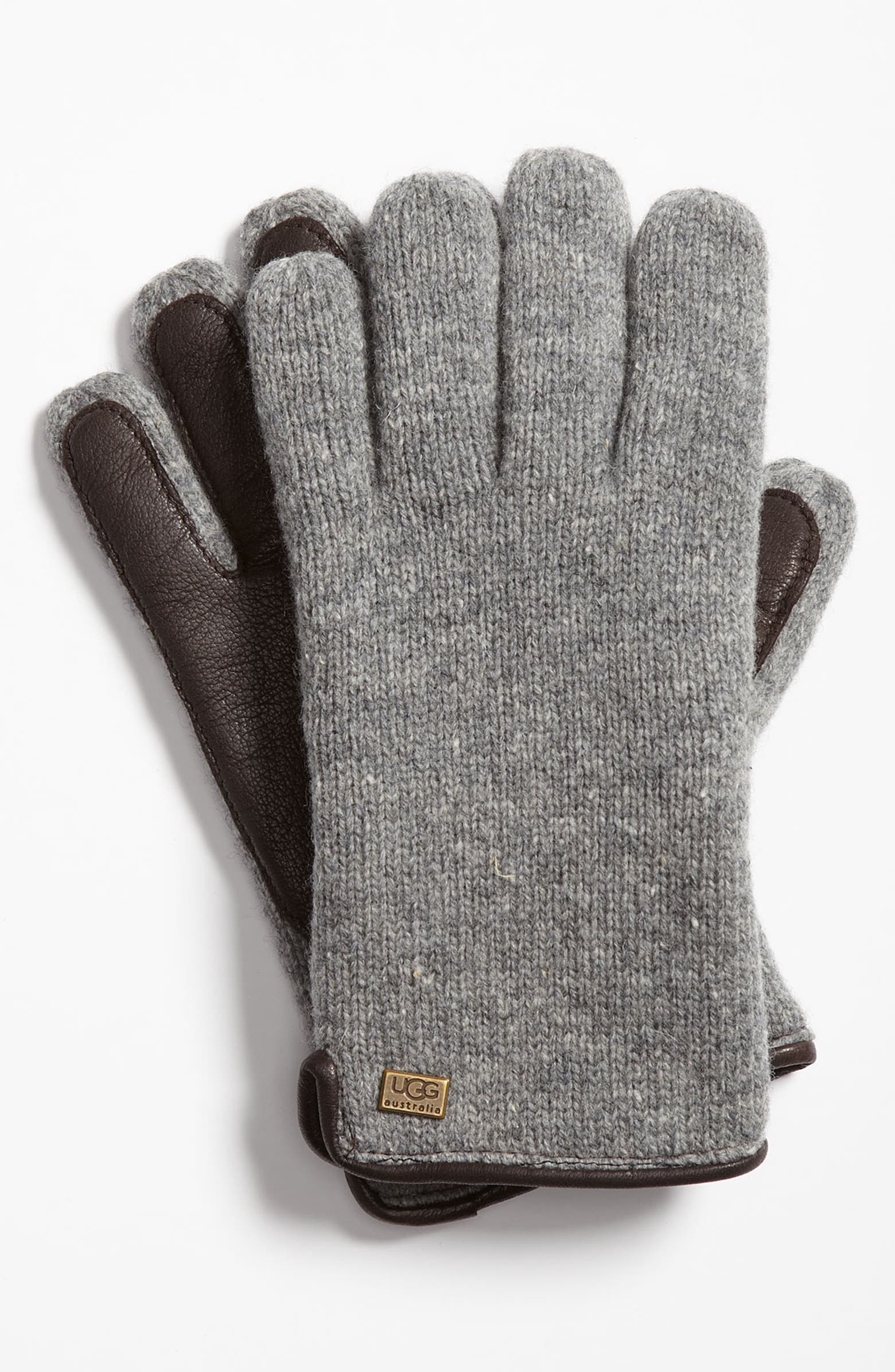 UGG® Australia Lambswool Knit Gloves Nordstrom