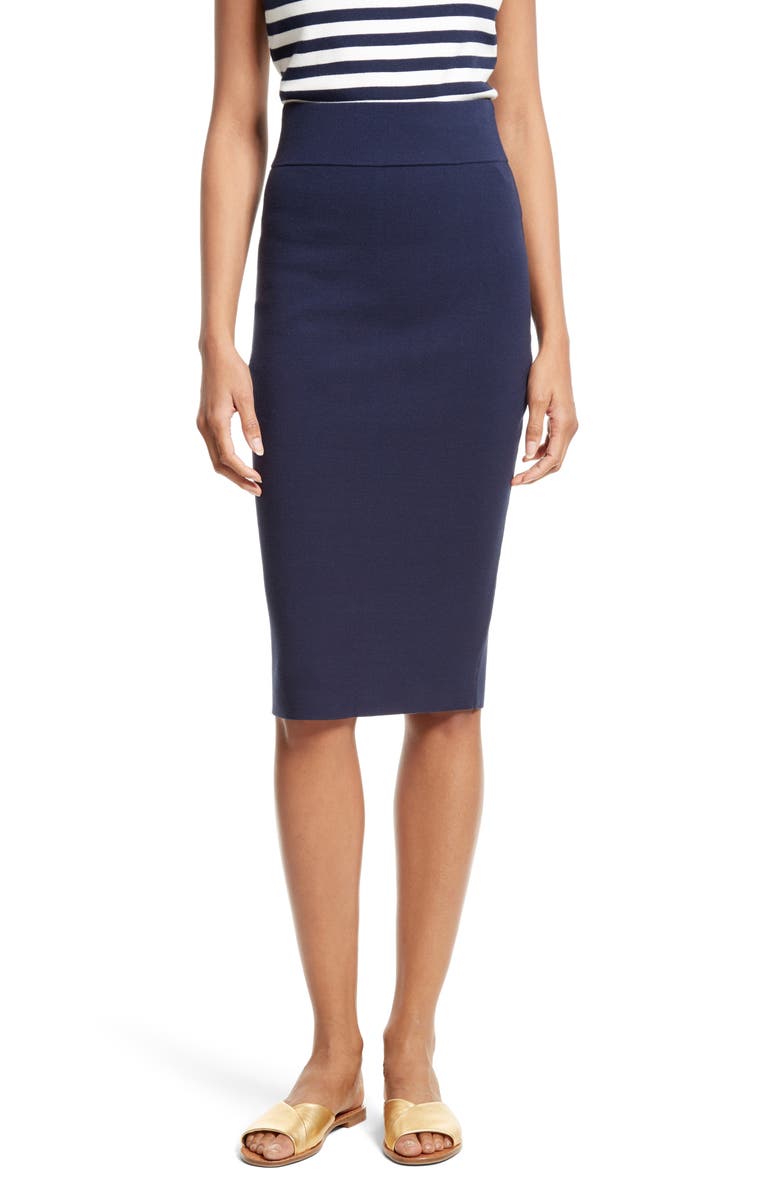 Milly Stretch Knit Pencil Skirt | Nordstrom