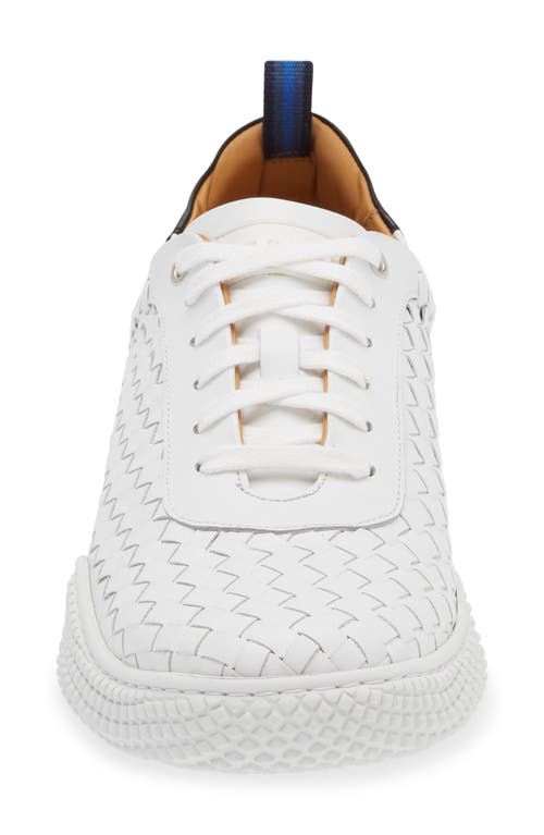 Shop Mezlan Castalla Sneaker In White/black