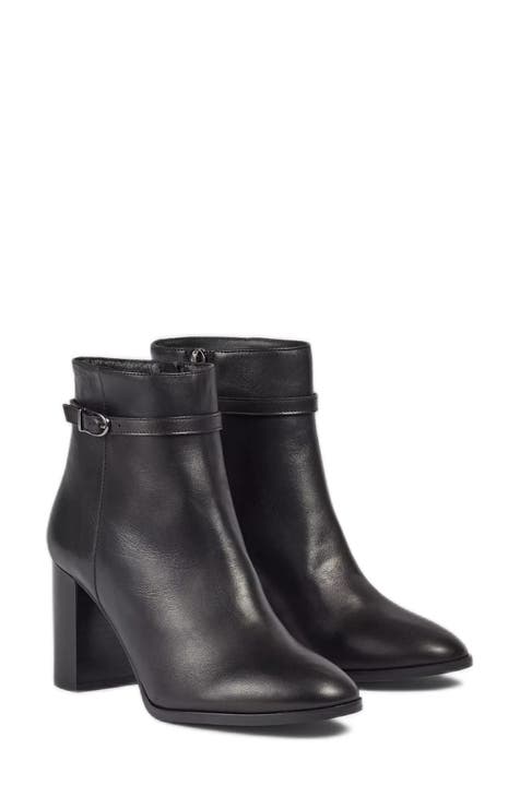 Black ankle boots nordstrom rack best sale