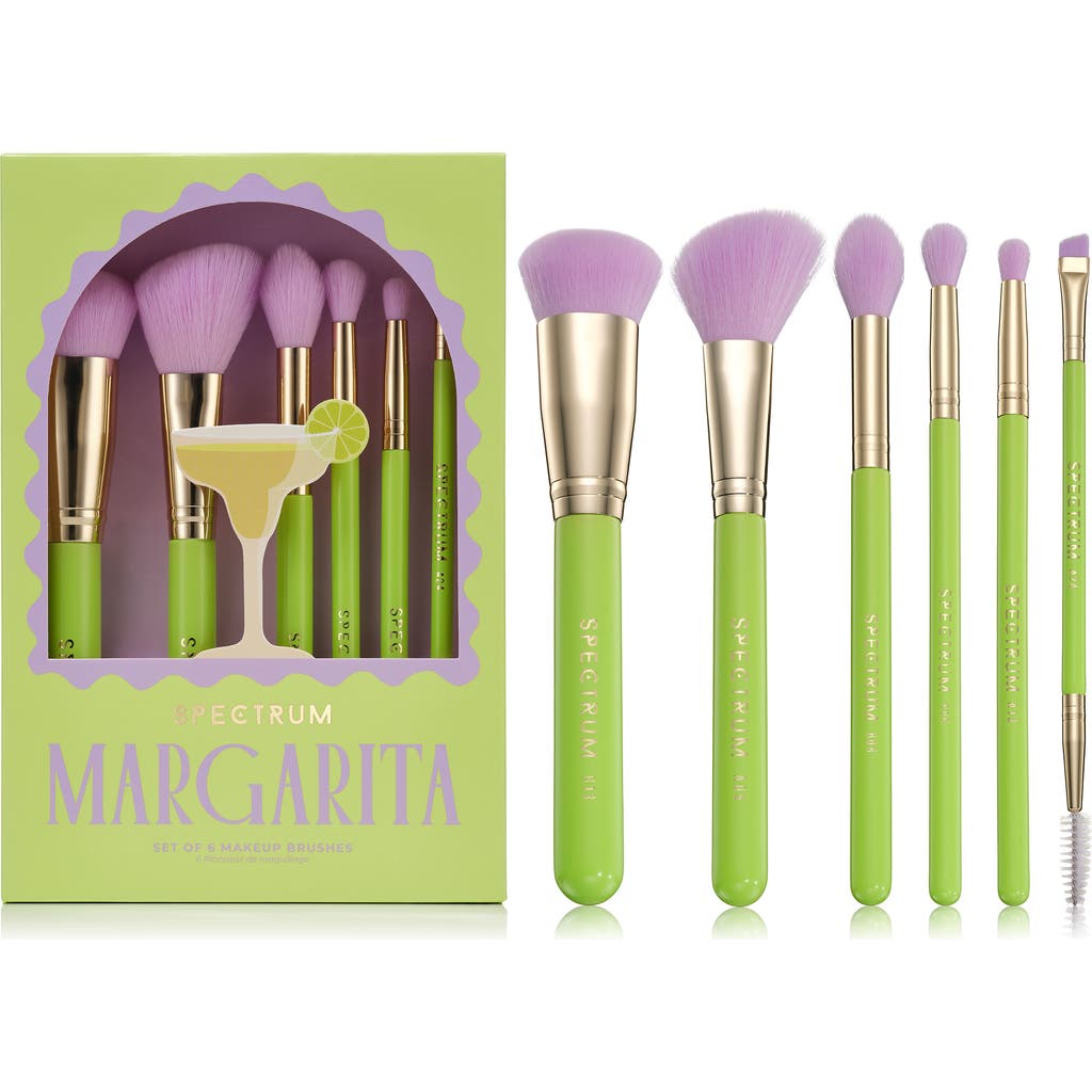 Spectrum Margarita Collection 6-piece Makeup Brush Set In Margarita