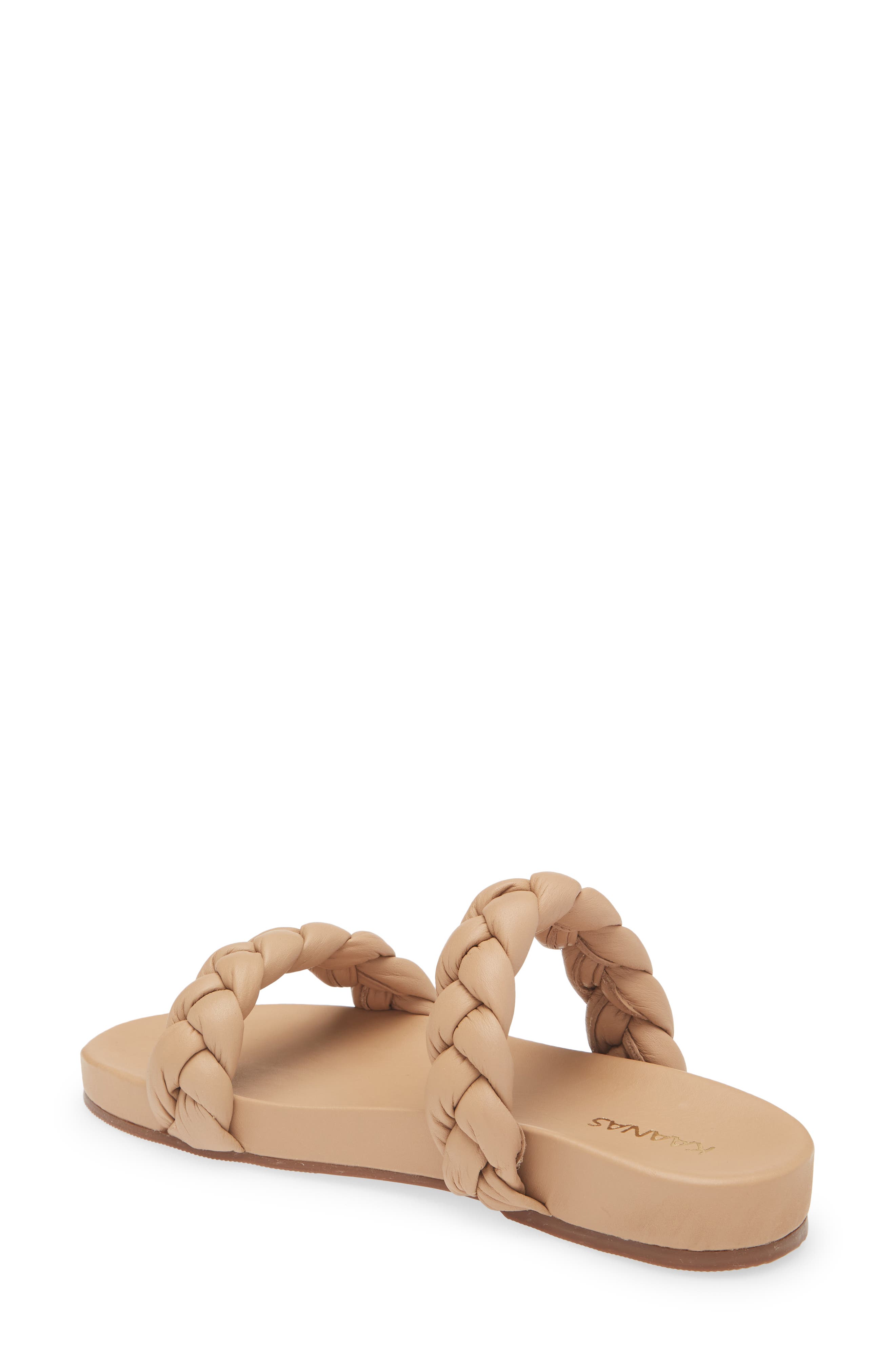 kaanas coco blush sandals