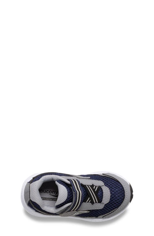Saucony Ride 10 Jr. Sneaker In Navy/grey