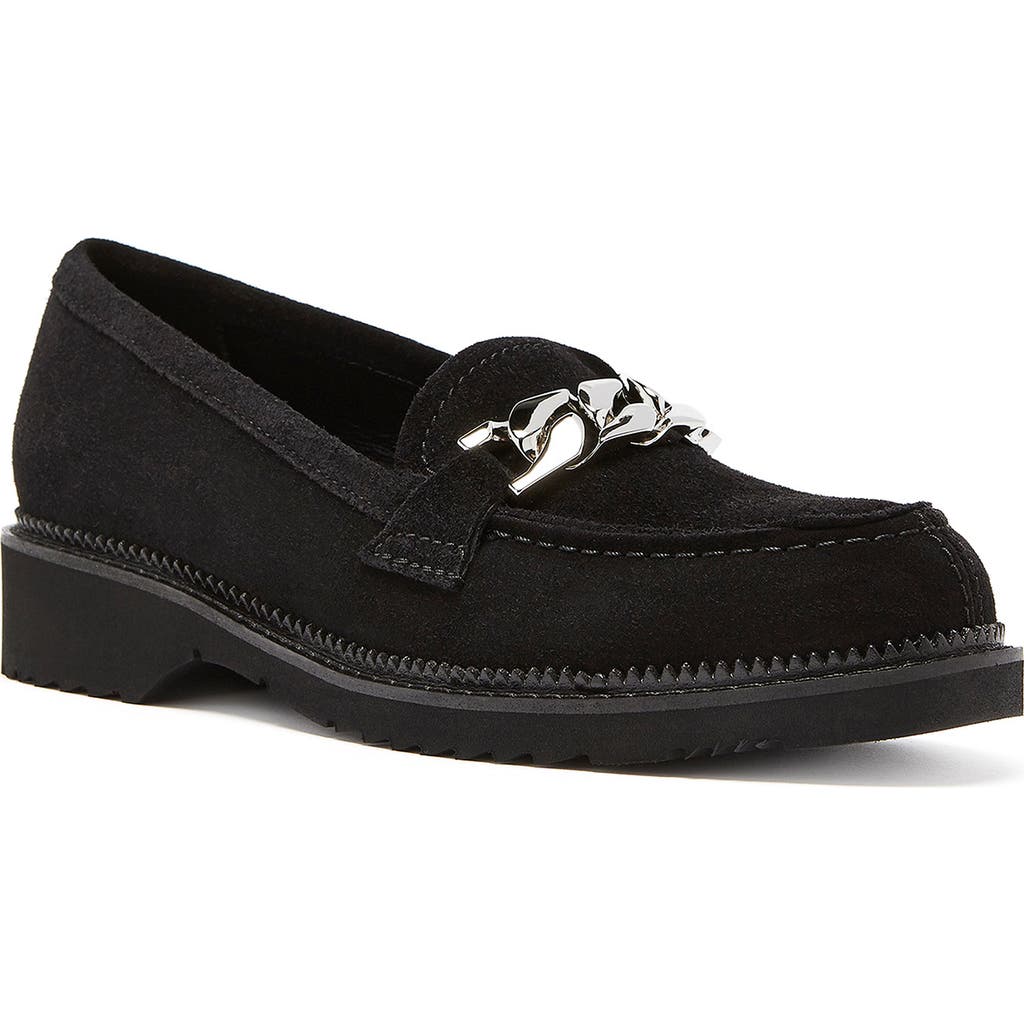 La Canadienne Harriet Bit Loafer In Black
