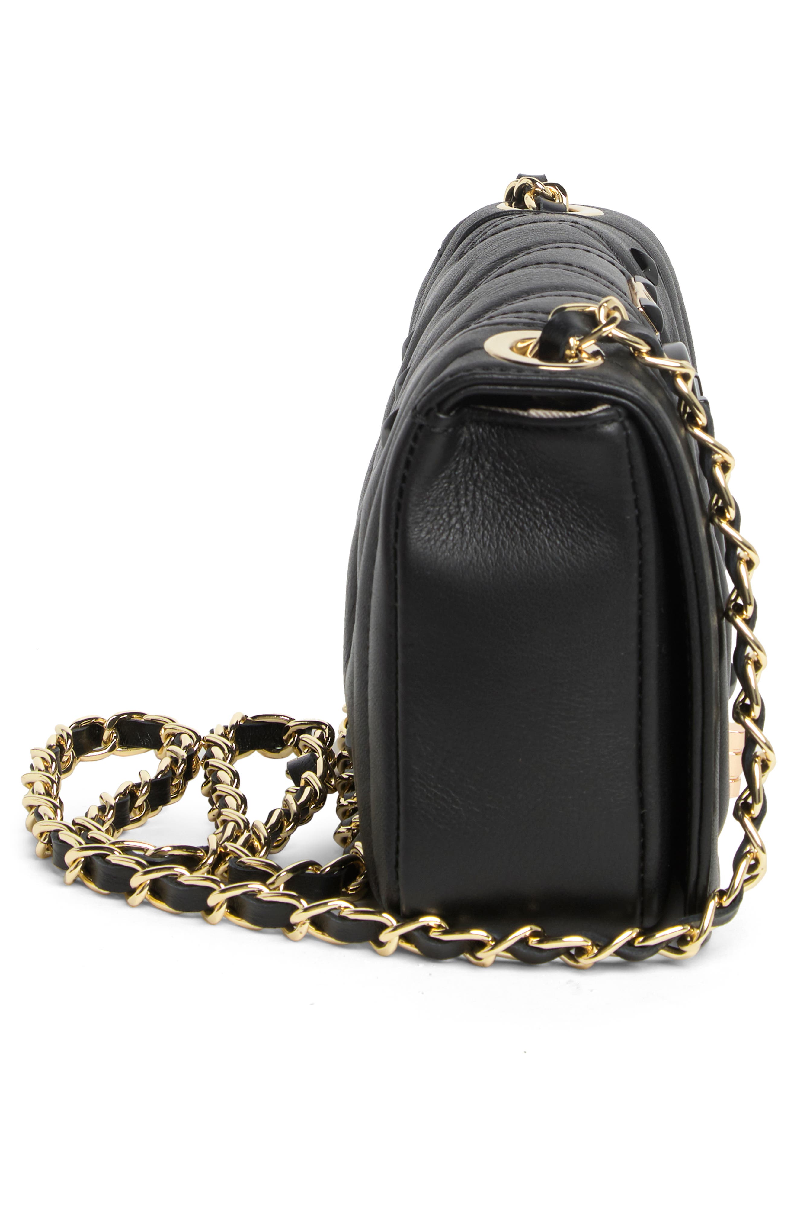 VALENTINO BY MARIO VALENTINO Beatriz Embroidered Leather Crossbody Bag