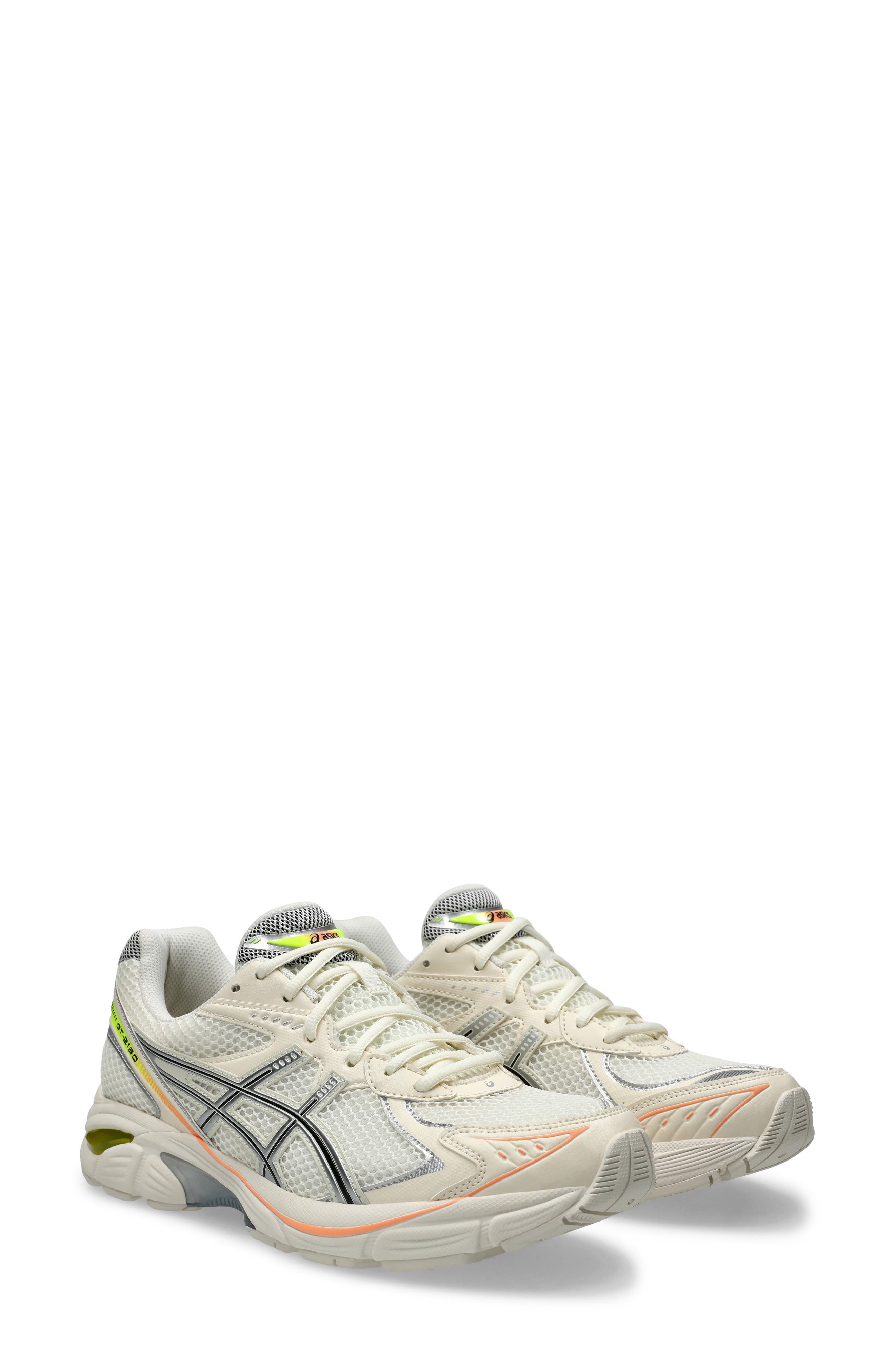 ASICS® Gender Inclusive GT-2160 Paris Sneaker in Cream/Safety Yellow 