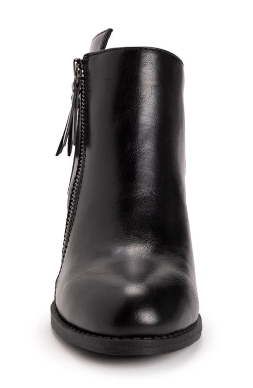 Muk Luks Yellowstone Yardley Bootie In Black