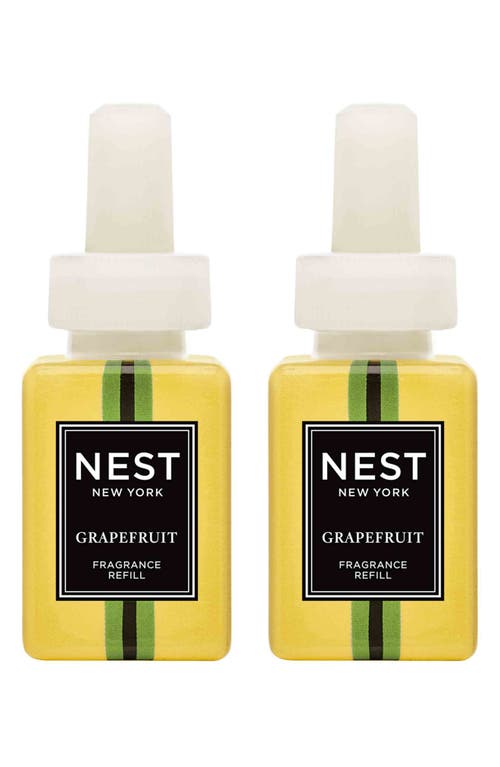 Shop Nest New York X Pura Home Fragrance Diffuser Refill Duo In Grapefruit