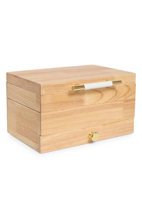 Nordstrom Wooden Jewelry Box in Natural at Nordstrom