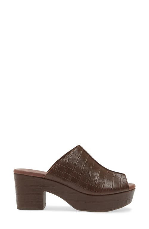 CHOCOLAT BLU CHOCOLAT BLU PLATFORM SLIDE SANDAL