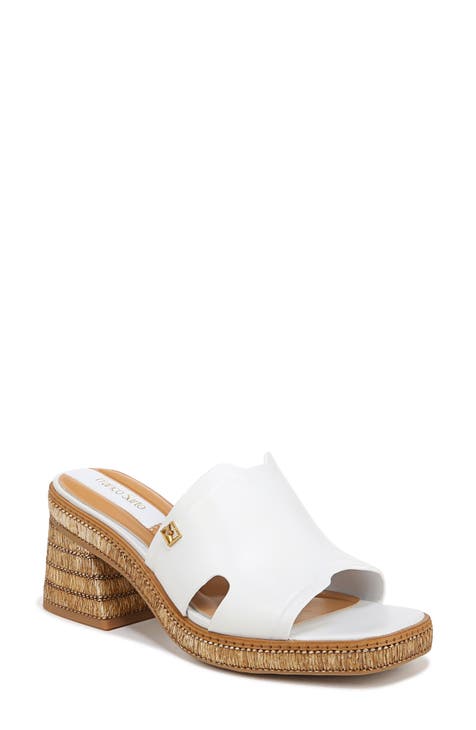 Aubrey open discount toe slide sandals