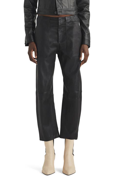 Free People Ankle Zip Faux Leather Skinny Pants, $148, Nordstrom