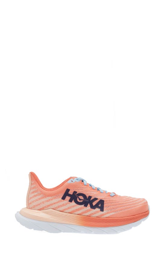 Hoka One One Mach 5 Running Shoe In Camellia / Peach Parfait | ModeSens