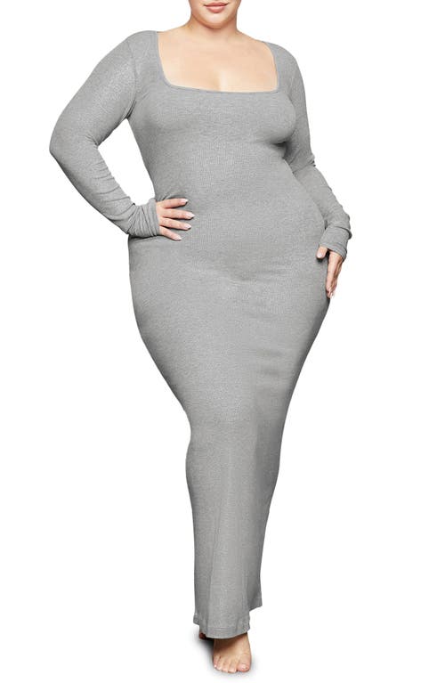 fitted lace wedding dress Long Sleeve Crewneck Dress | ÉTERNE