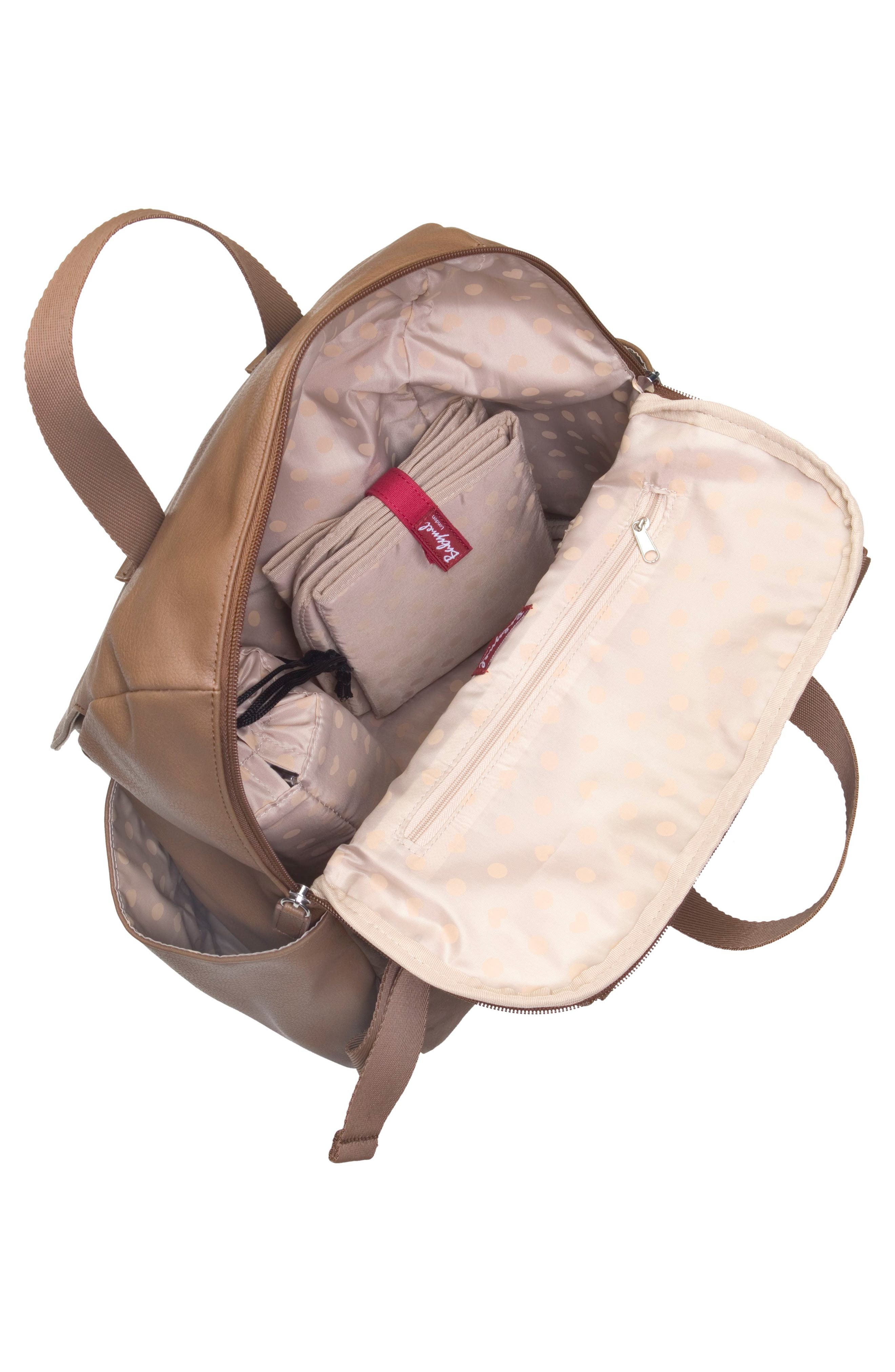faux leather convertible backpack