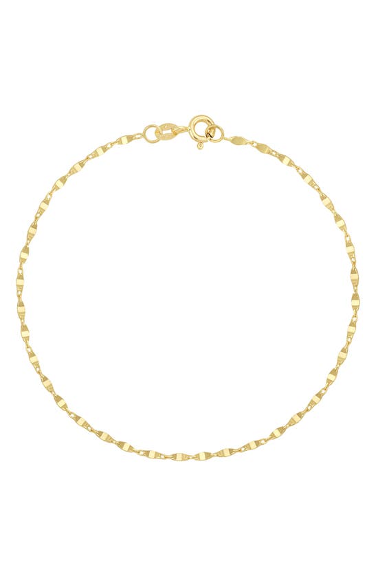 Bony Levy 14k Gold Station Bracelet In 14k Yellow Gold