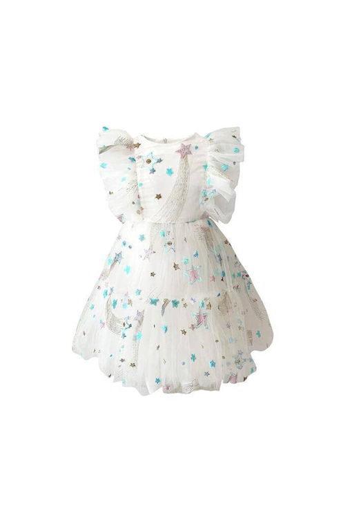 LOLA + THE BOYS LOLA + THE BOYS SHOOTING STAR TULLE DRESS