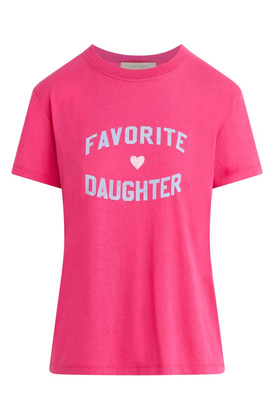 Shop Favorite Daughter Graphic T-shirt In Beetroot