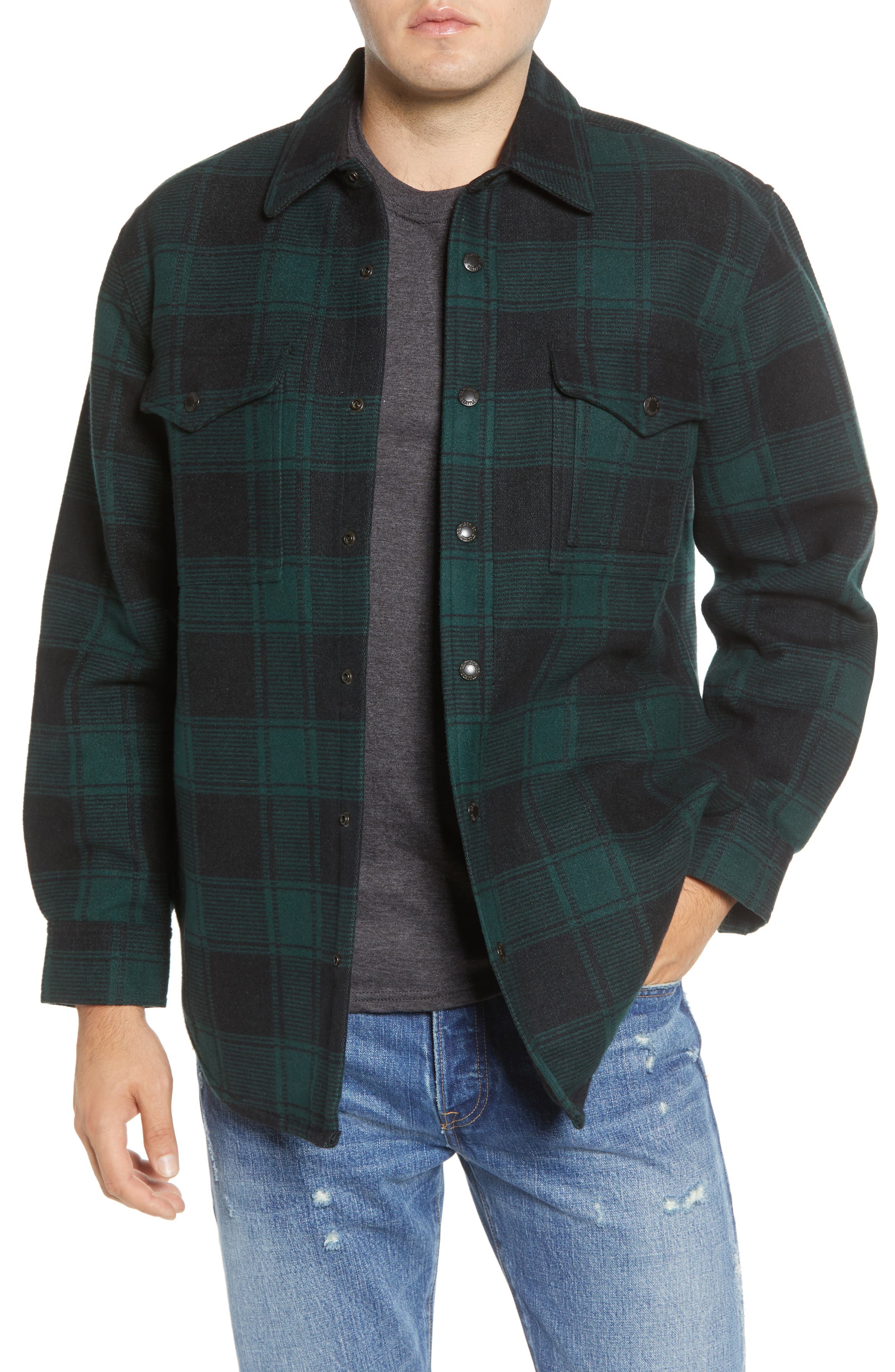 Filson Beartooth Plaid Shirt Jacket | Nordstrom