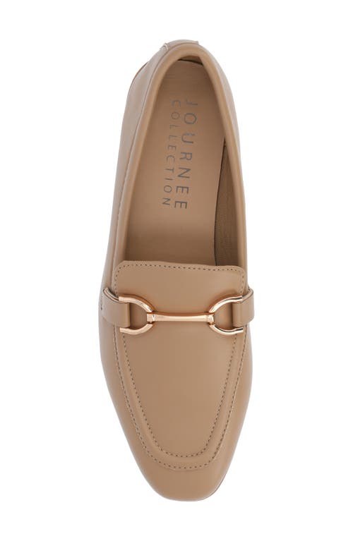 Journee Collection Mizza Horsebit Flat In Mocha