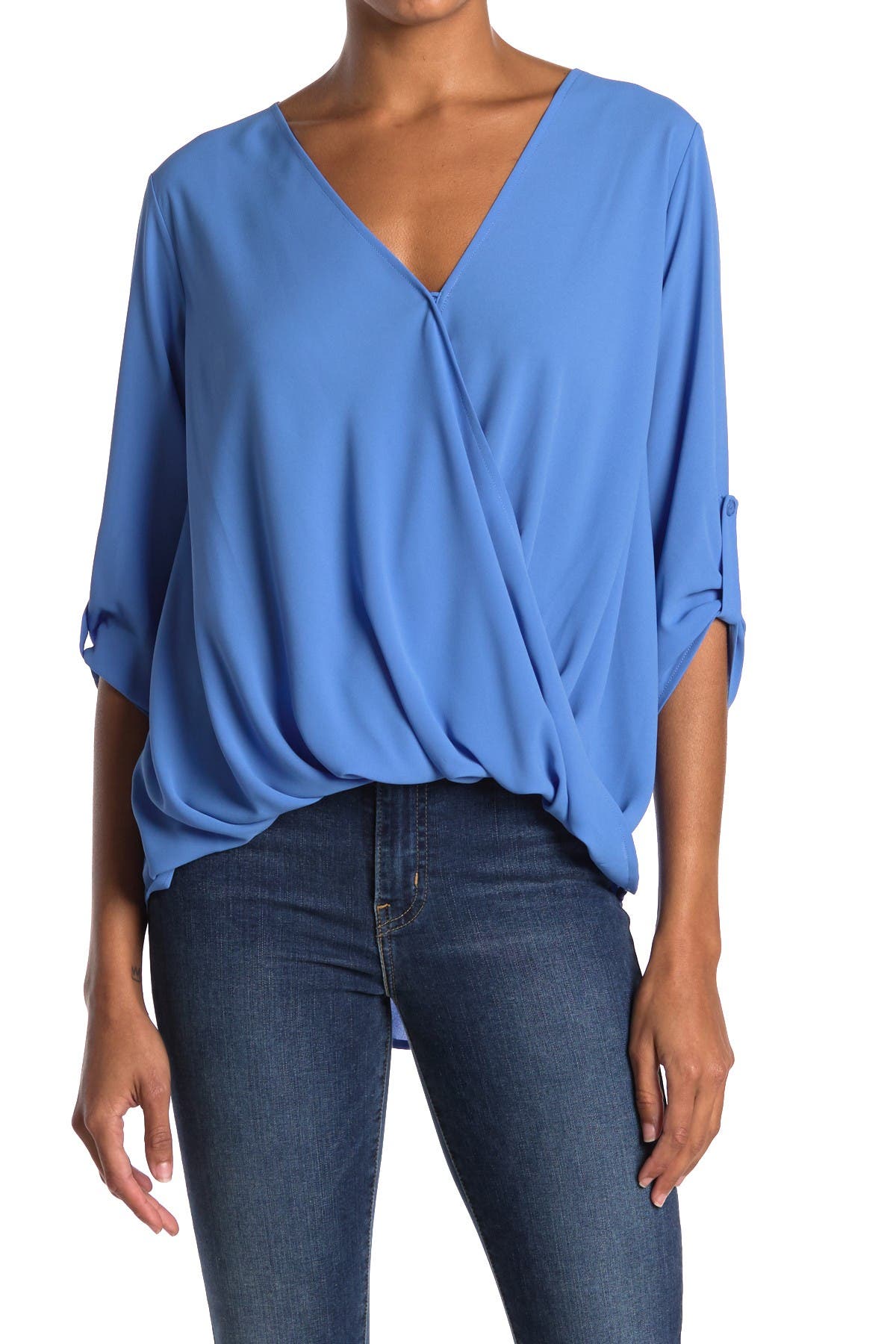 blouse high low