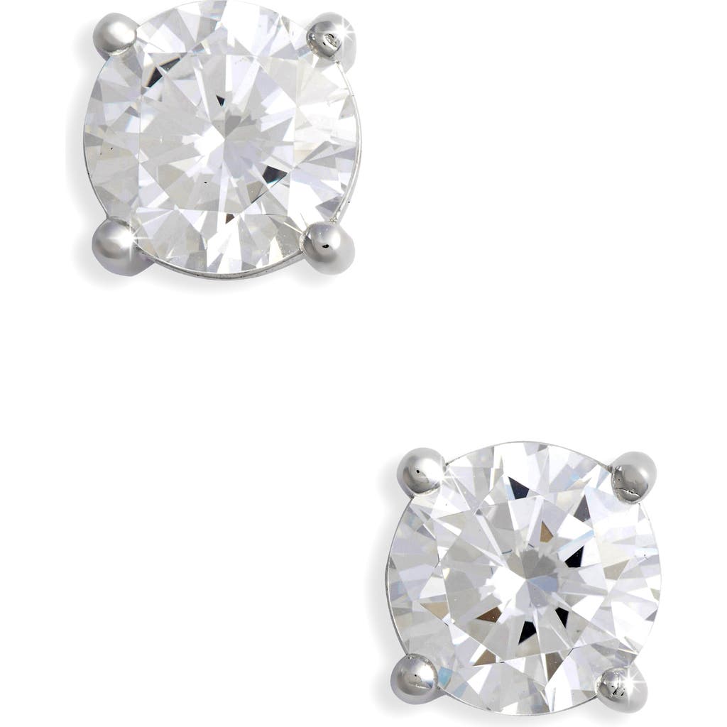 Lafonn Simulated Diamond Stud Earrings In Silver/clear