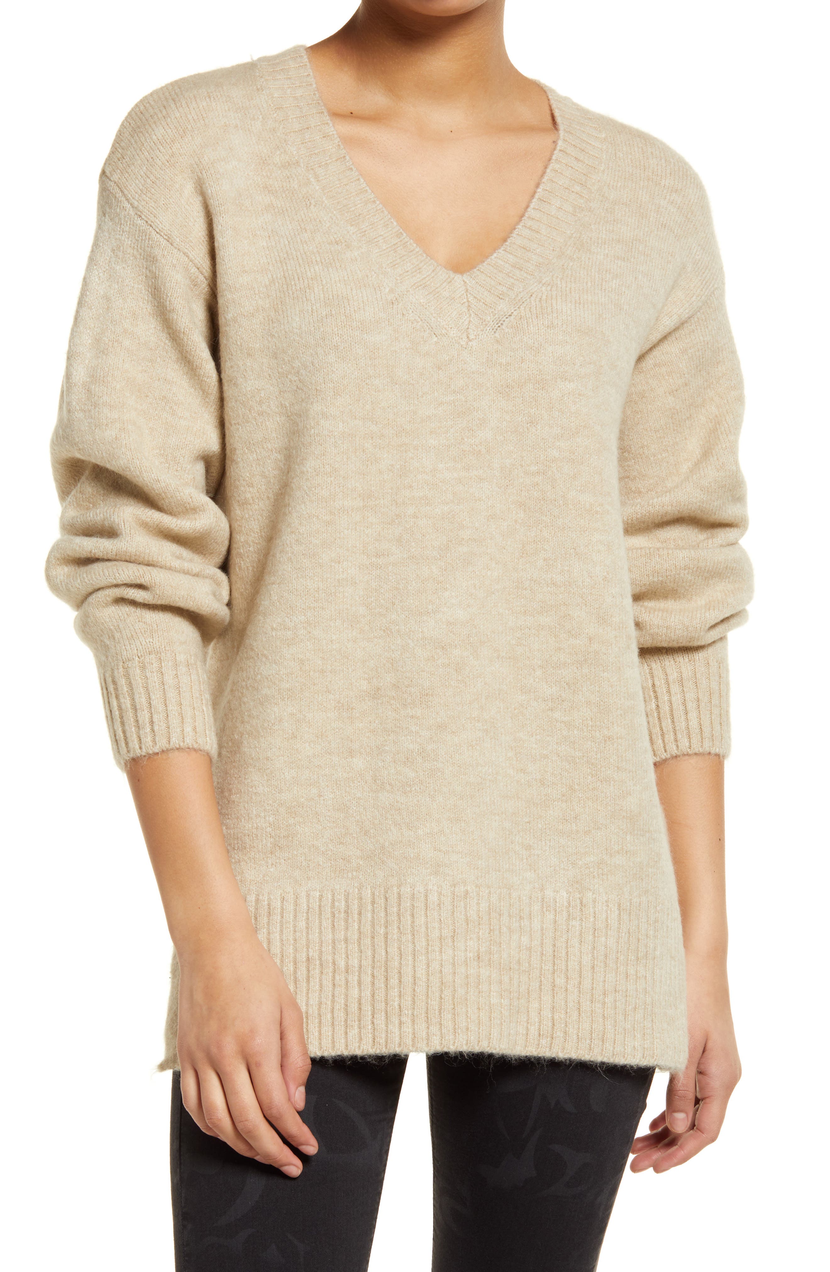 topshop v neck sweater