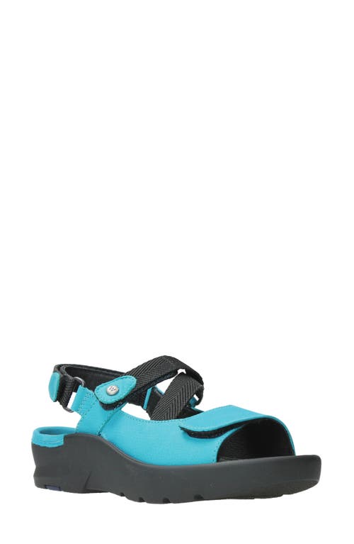 Wolky Lisse Slingback Sandal Turquoise at Nordstrom,