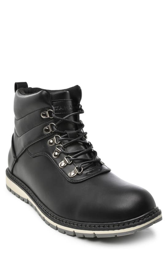 Tahari Camby Lace-up Boot In Black