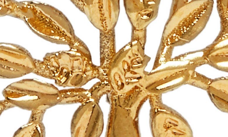 Mulberry Sm Tree Earrings In N637 Gold