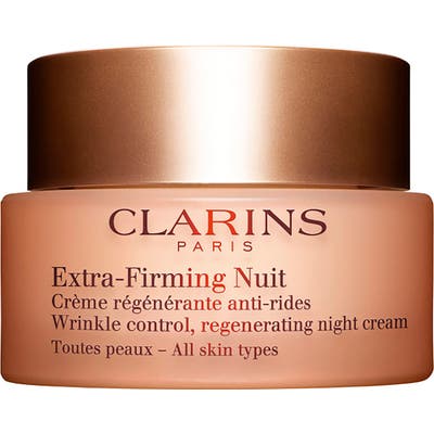 Clarins Extra-Firming Wrinkle Control Regenerating Night Cream For All Skin Types